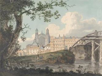Eton College vanaf Datchet Road